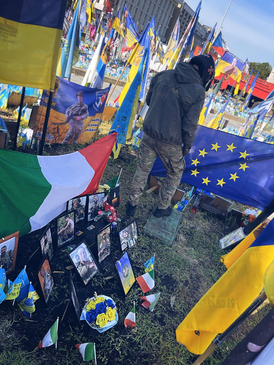 Memoriale dei volontari italiani caduti in Ucraina, Kyiv