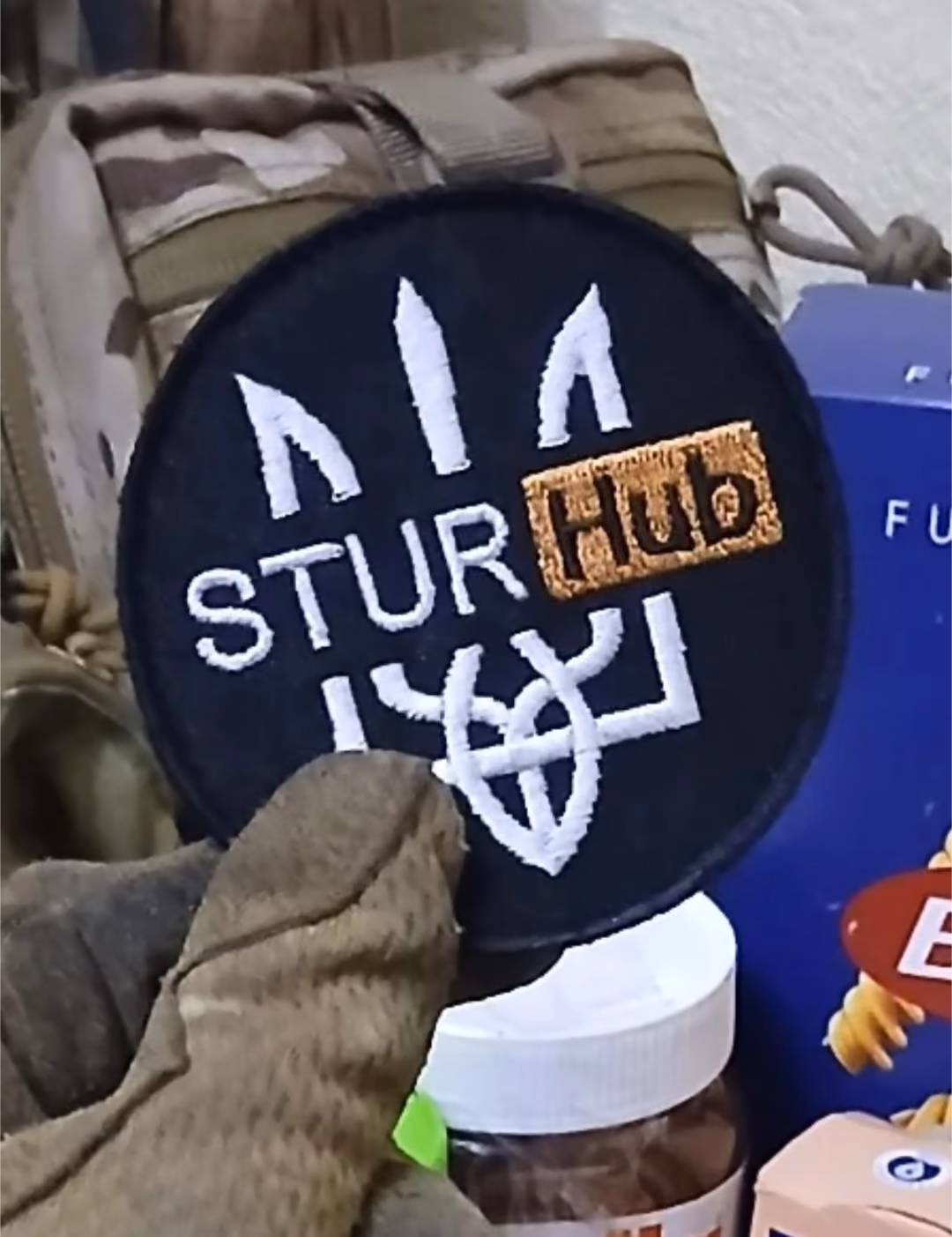 Nuova patch STUR, variante nera